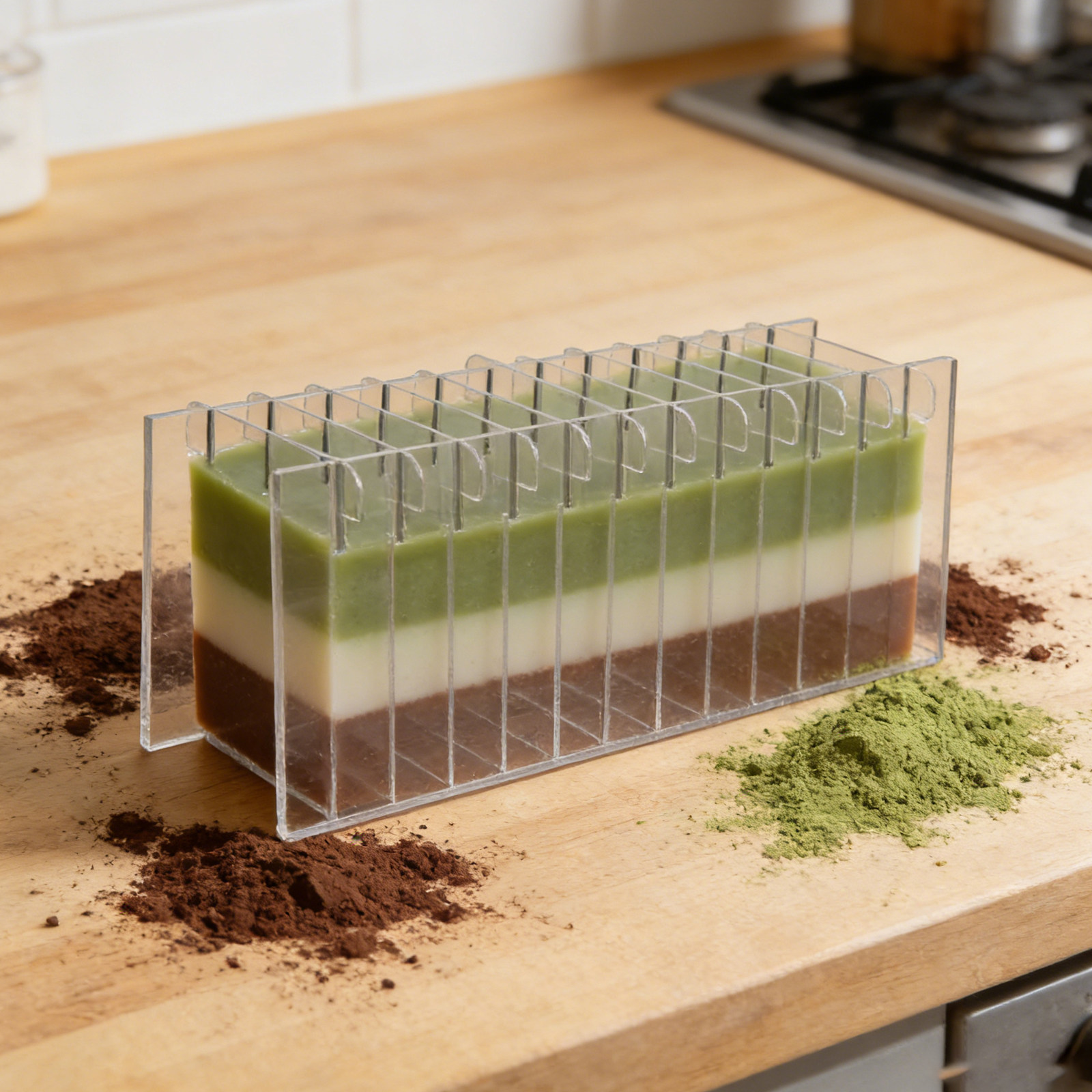 Soap Making Kit For Beginners - Planche de séparation en acrylique pour