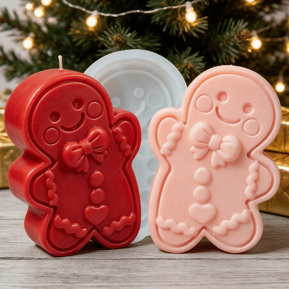 Soap Making Gifts - Moule en silicone pour bonhomme en