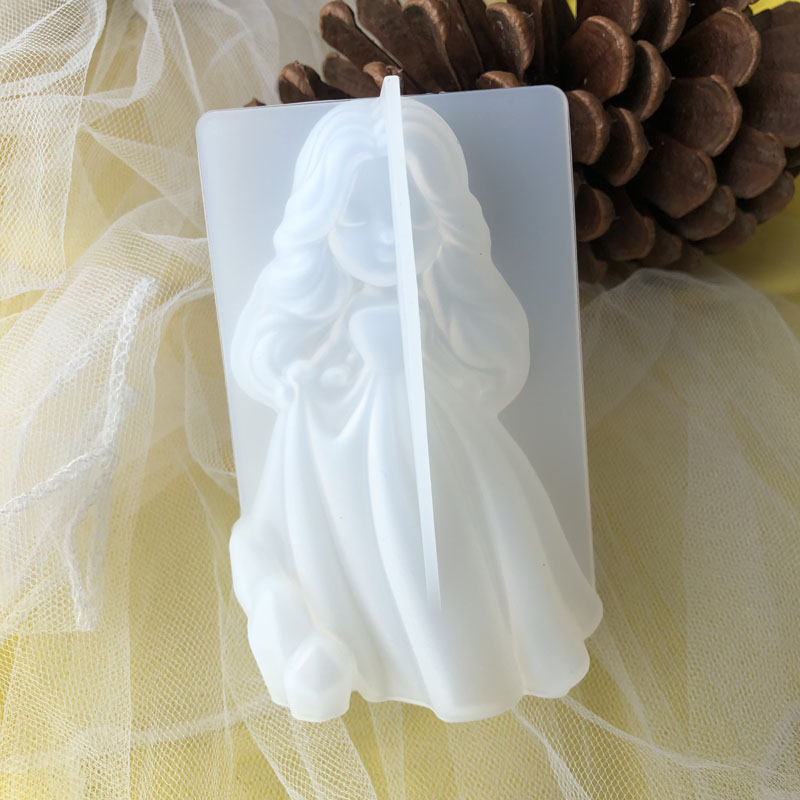 Moule à bougie princesse 3D en - Soap Making Ins avis et prix