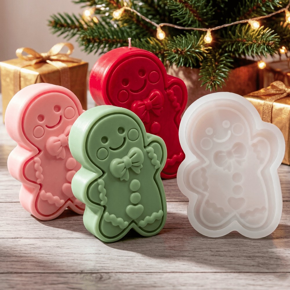 Moule en silicone pour bonhomm - Soap Making Gifts avis et prix