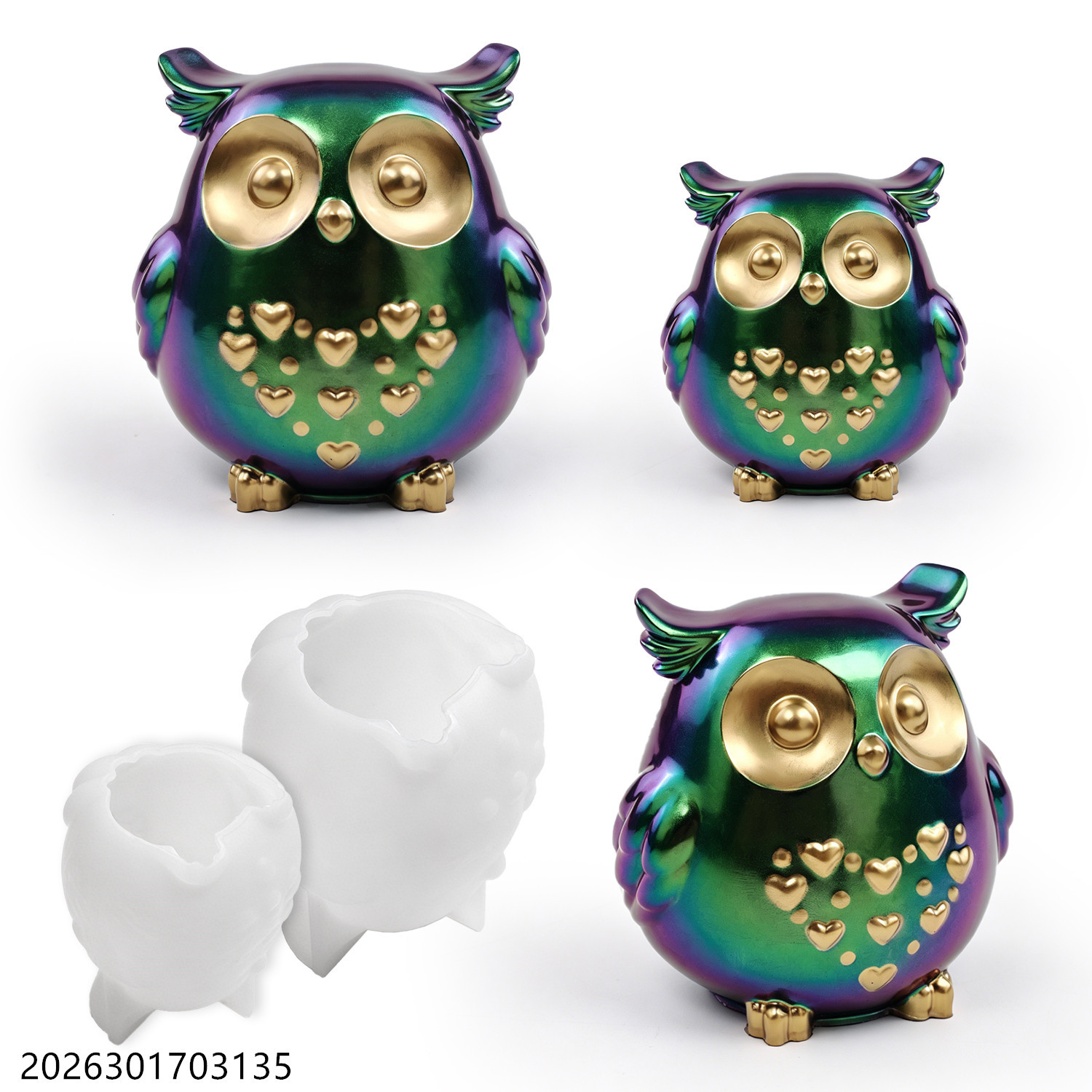 Moule en silicone Hibou 3D en  - Soap Making Ins avis et prix